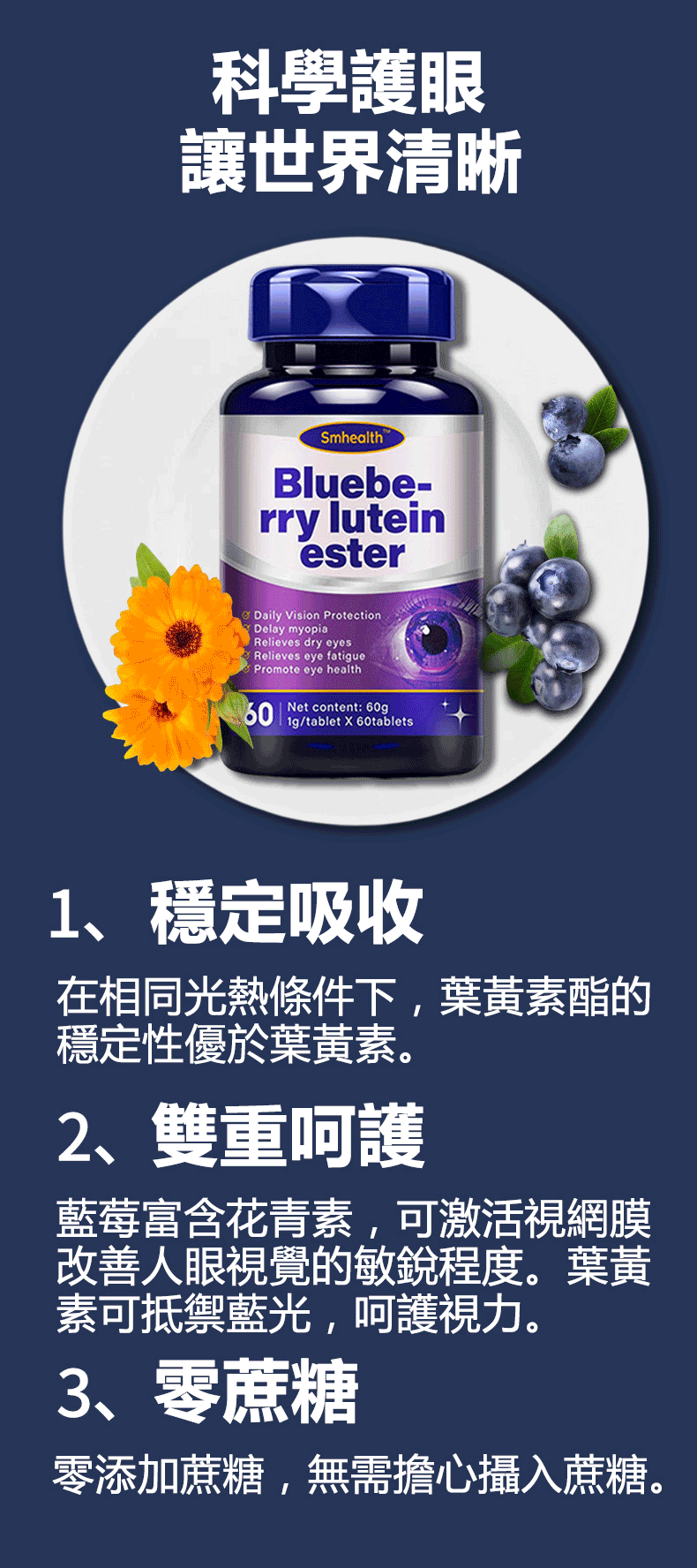 藍莓葉黃素酯